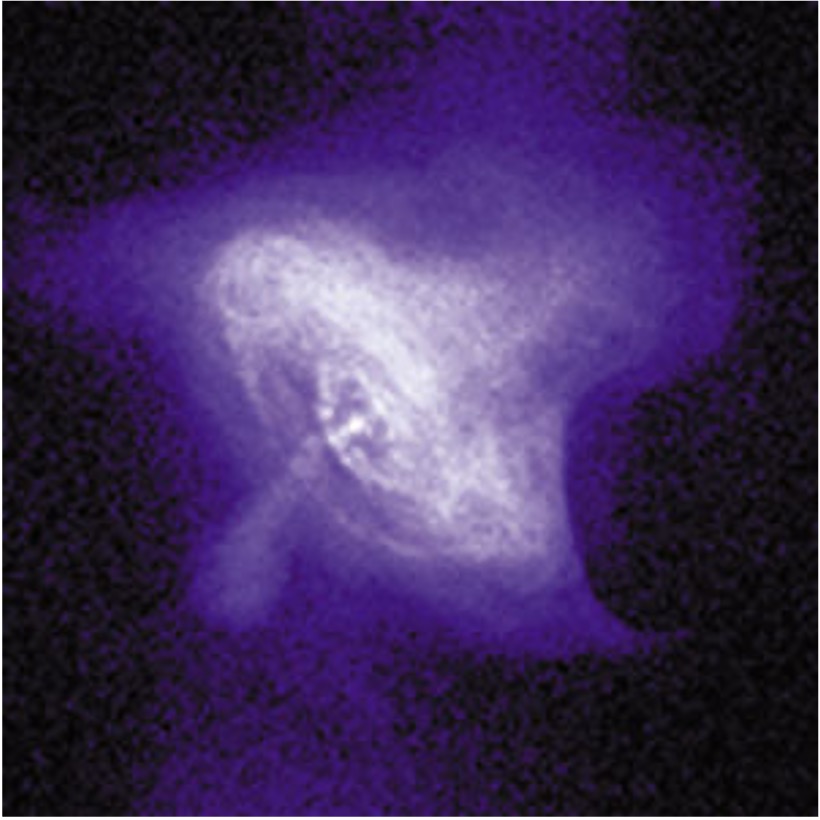 パルサー風星雲の観測画像